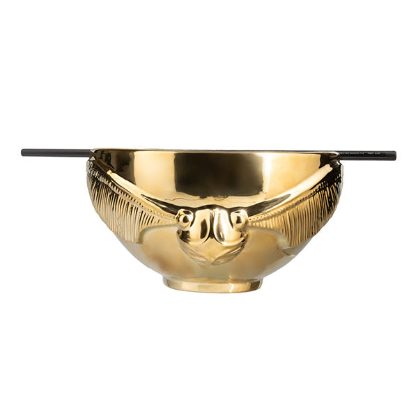 Harry Potter Golden Snitch Ramen Bowl and Chopsticks