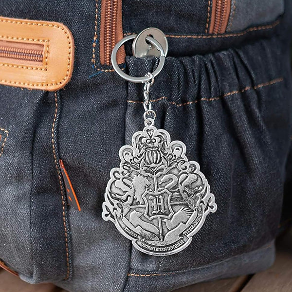 Harry Potter Hogwarts Crest Metal Keychain