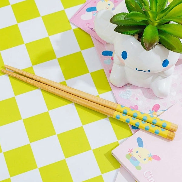 Hello Kitty and Friends Blue Ramen Bowl and Chopsticks