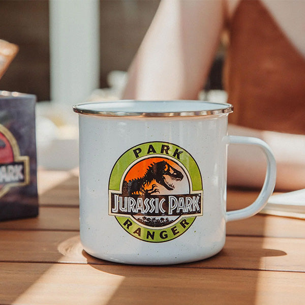 Jurassic Park Ranger Camper Mug