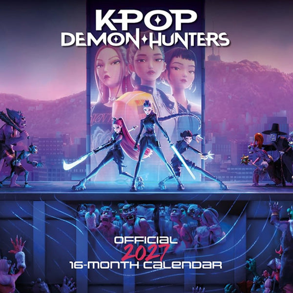 K-Pop Demon Hunters Square Calendar 2027