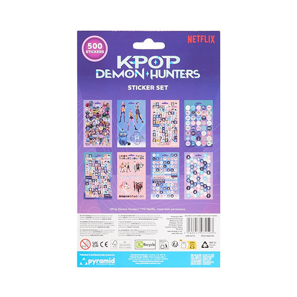 K-Pop Demon Hunters Sticker Set