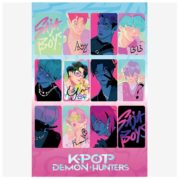 K-Pop Demon Hunters Saja Boys Poster