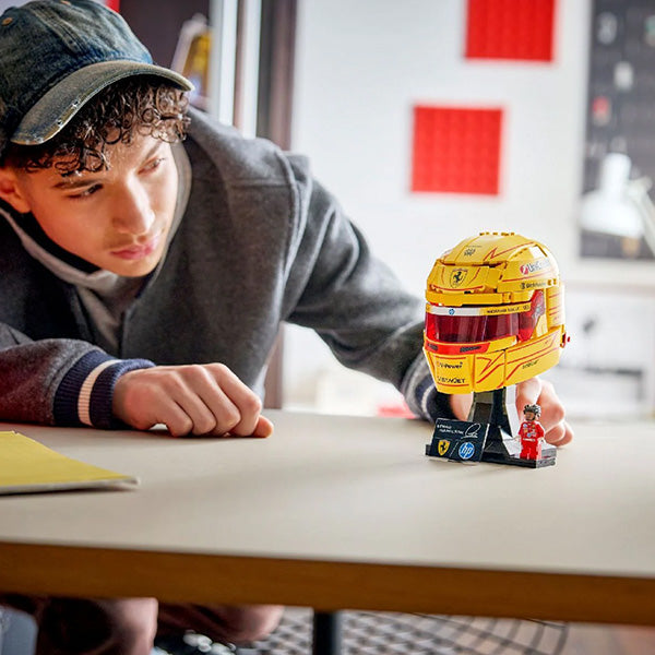Ferrari Lewis Hamilton Helmet LEGO