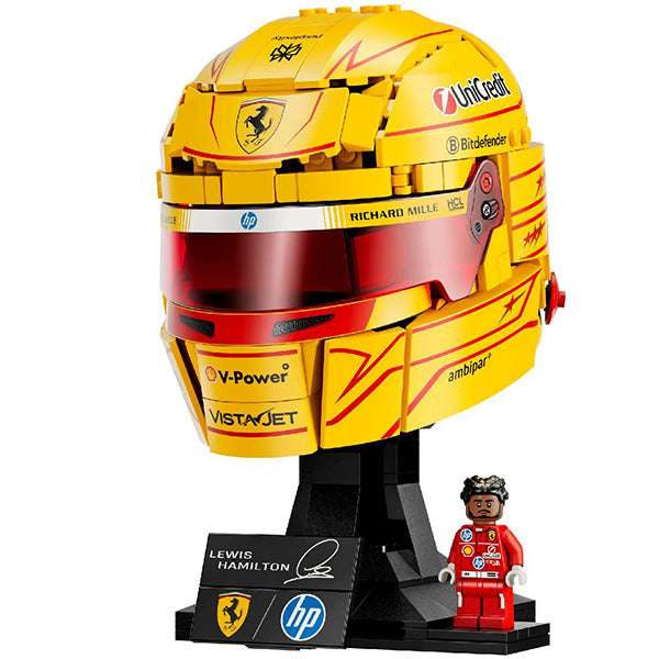 Ferrari Lewis Hamilton Helmet LEGO