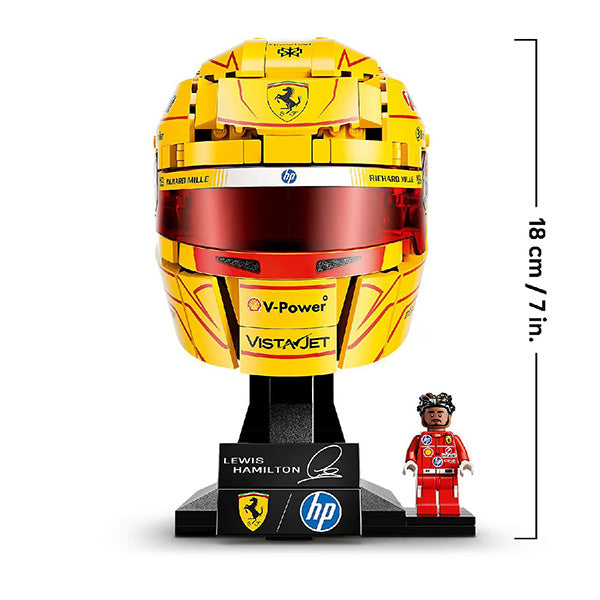 Ferrari Lewis Hamilton Helmet LEGO