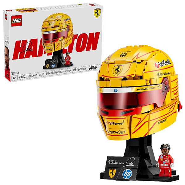 Ferrari Lewis Hamilton Helmet LEGO