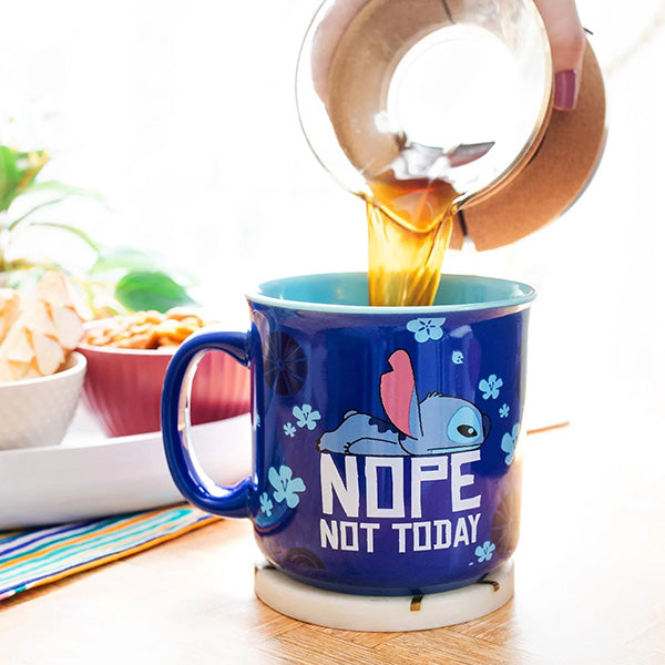 Lilo and Stitch Nope Not Today Camper Mug