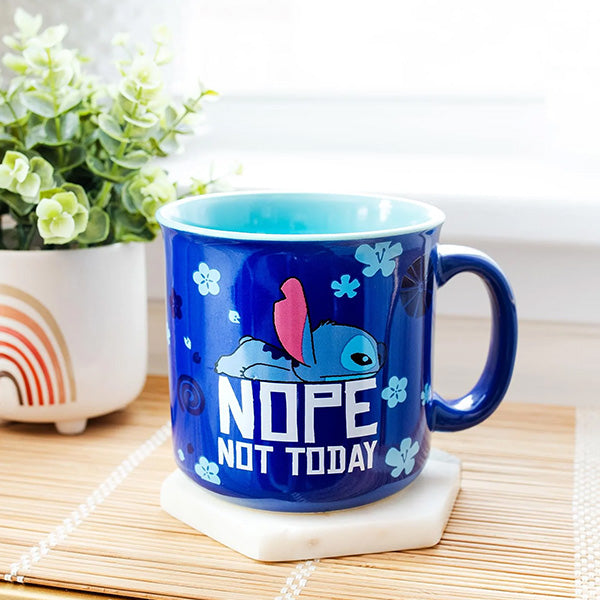 Lilo and Stitch Nope Not Today Camper Mug