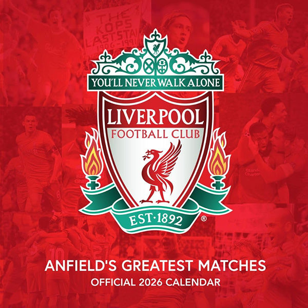 Liverpool FC Square Calendar 2026