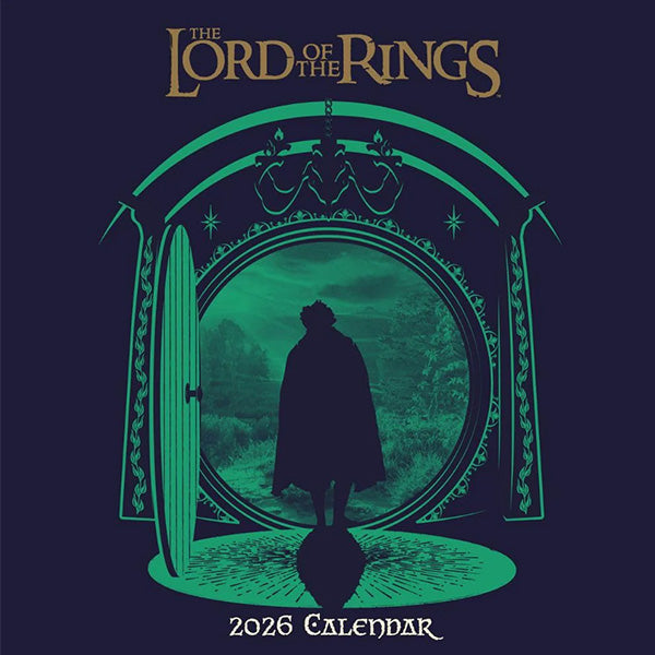 Lord of The Rings Square Calendar 2026