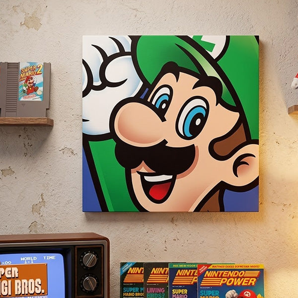Super Mario Square Wall Art