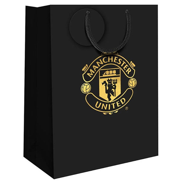 Manchester United FC Black Gift Bag