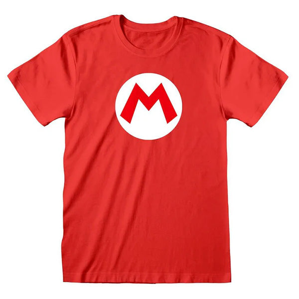 Super Mario Badge T-Shirt