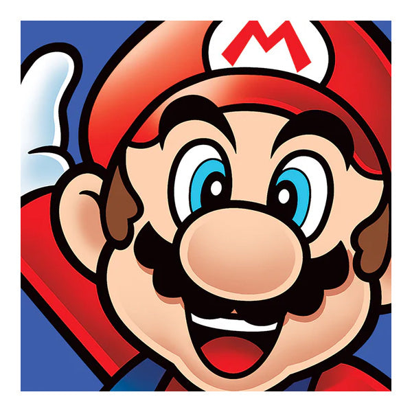 Super Mario Square Wall Art