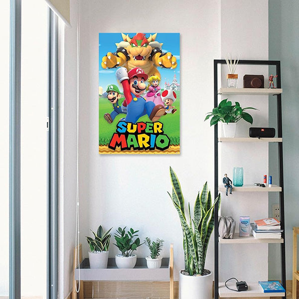 Super Mario Wall Art 24x36
