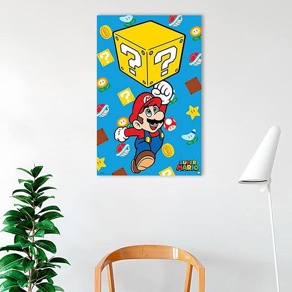 Super Mario Wall Art 24x36