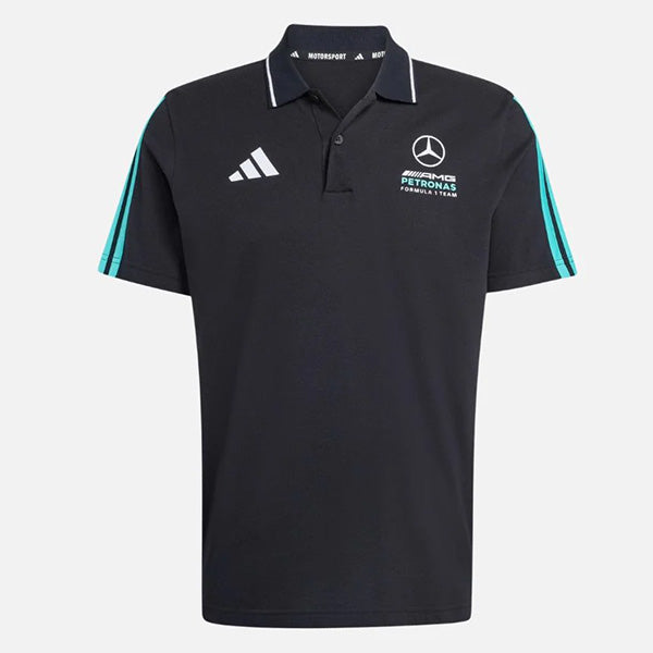 Mercedes AMG Petronas F1 Men's Team Polo - Black