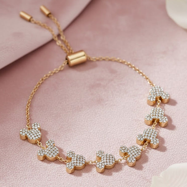 Mickey Mouse Pull-Tie Bracelet