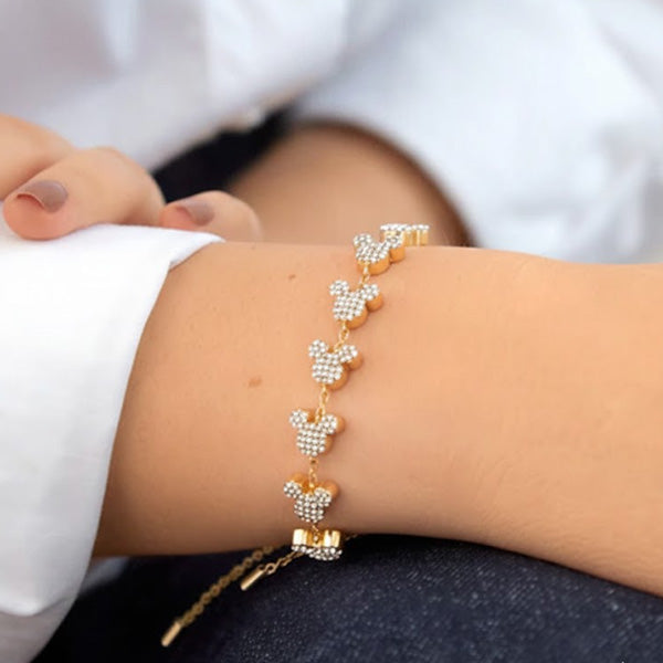 Mickey Mouse Pull-Tie Bracelet
