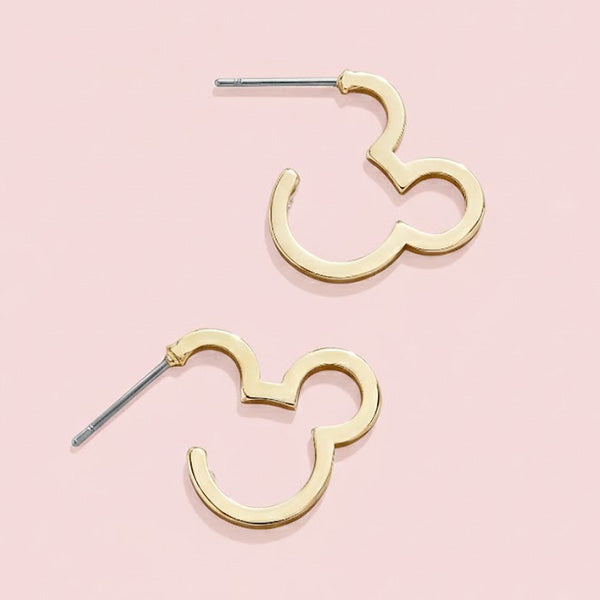 Mickey Mouse Outline Earrings