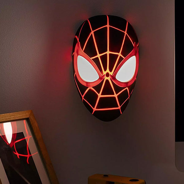 Spider-Man Miles Morales Mask Light