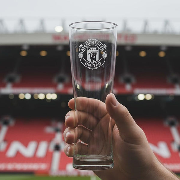 Manchester United FC Mono Beer Glass