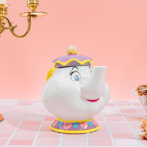 Beauty and The Beast Mrs. Potts Snack Jar