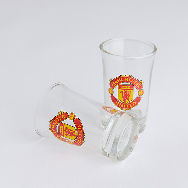 Manchester United FC Shot Glass 2 Pack