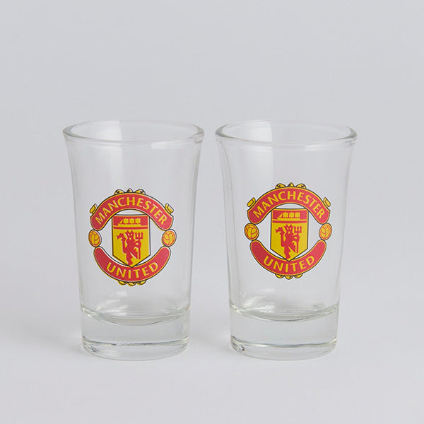 Manchester United FC Shot Glass 2 Pack