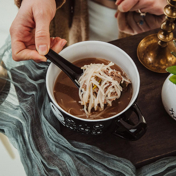 Nightmare Before Christmas Soup Mug With Spoon