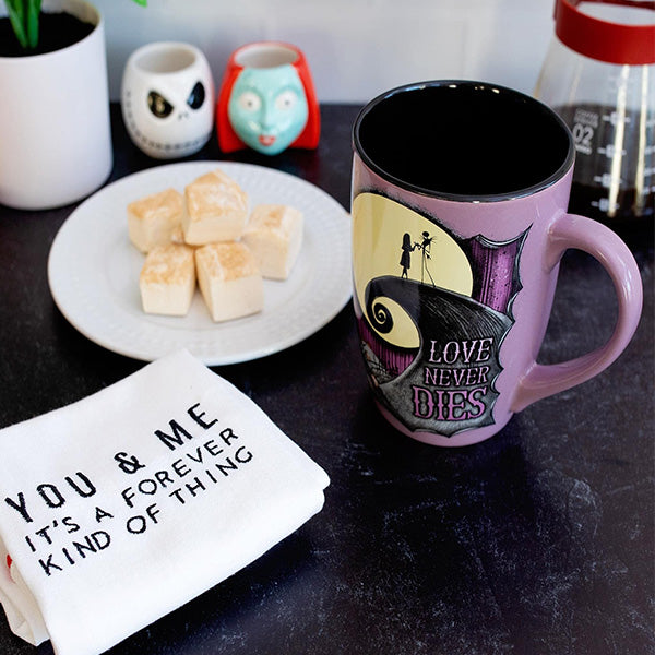 Nightmare Before Christmas "Loves Never Dies" Mug
