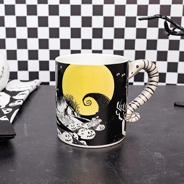 Nightmare Before Christmas Sculpted Handle Mug