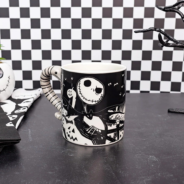 Nightmare Before Christmas Sculpted Handle Mug