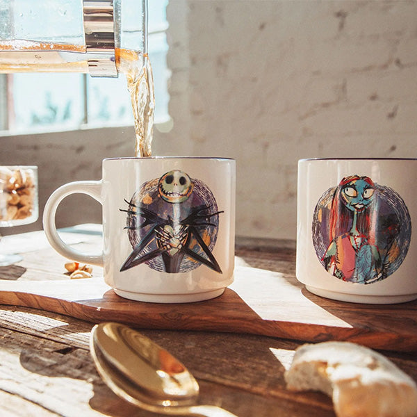 Nightmare Before Christmas Splatter Characters Mug