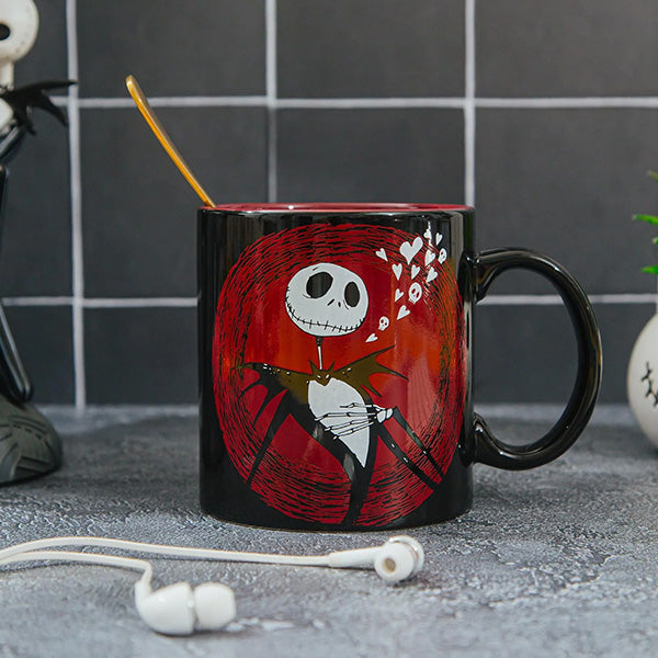 Nightmare Before Christmas Jack Hearts Mug