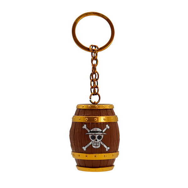 One Piece Barrel 3D Keychain