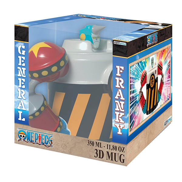 One Piece Iron Pirate Franky 3D Mug