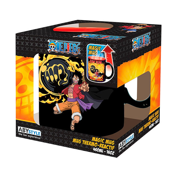 One Piece Luffy vs Kaido Heat Change Mug