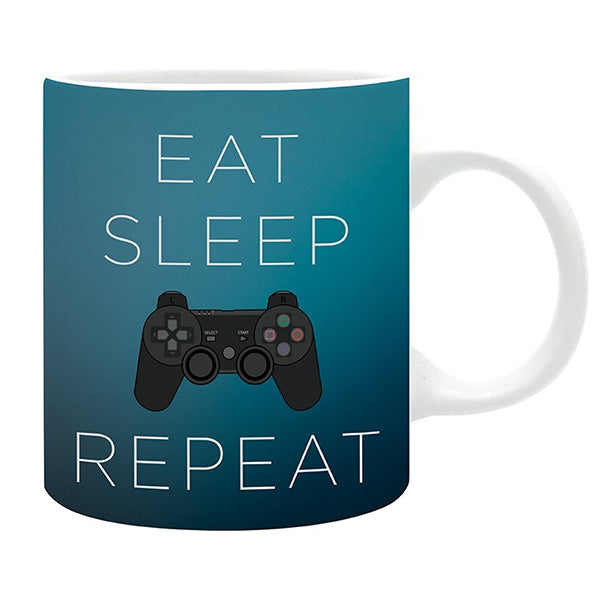 Playstation Eat Sleep Game Repeat Mug