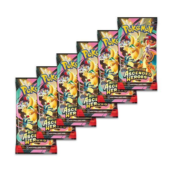 Pokemon Ascended Heroes Booster Bundle