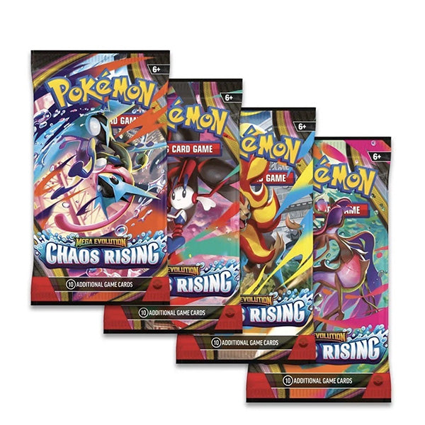 Pokemon Chaos Rising Booster Packs