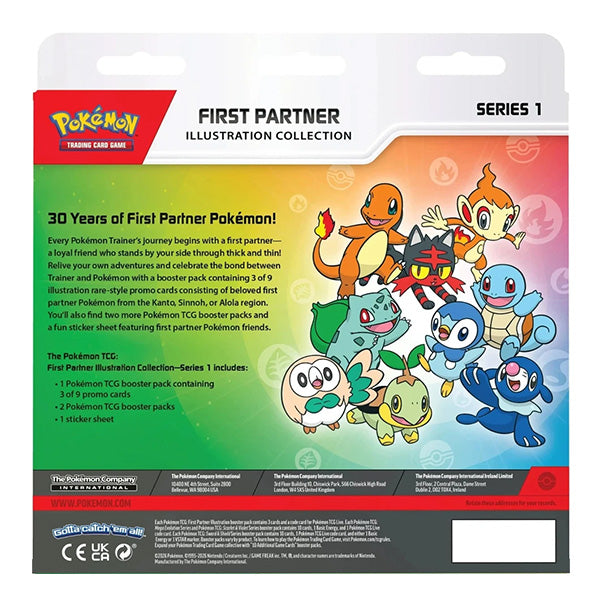 Pokemon First Partner Illustration Collection