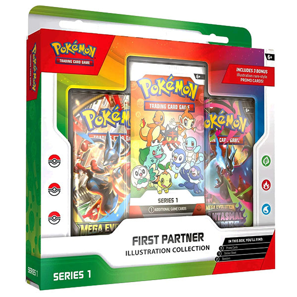 Pokemon First Partner Illustration Collection