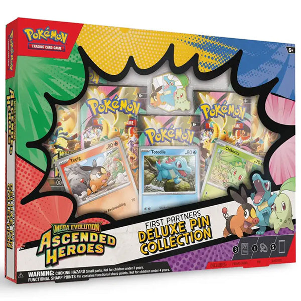 Pokemon First Partners Deluxe Pin Collection