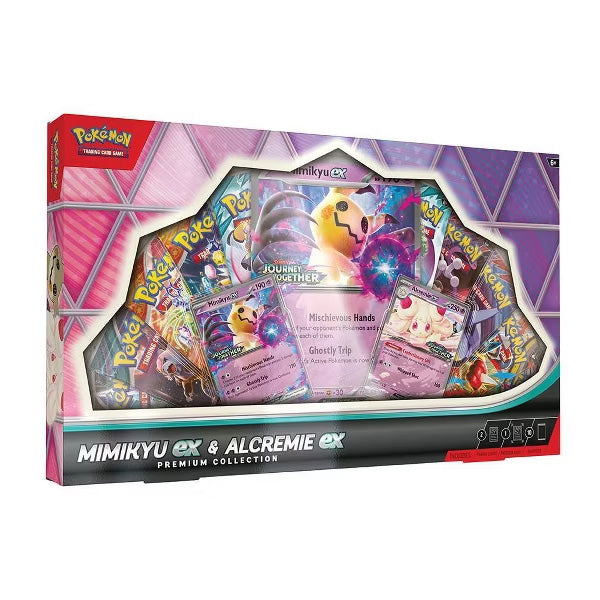 Pokemon Mimikyu ex and Alcremie ex Premium Collection
