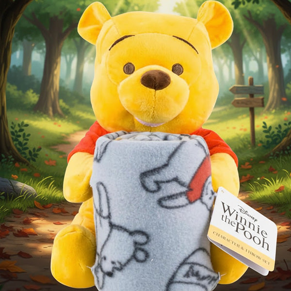 Winnie The Pooh Hugger and Throw