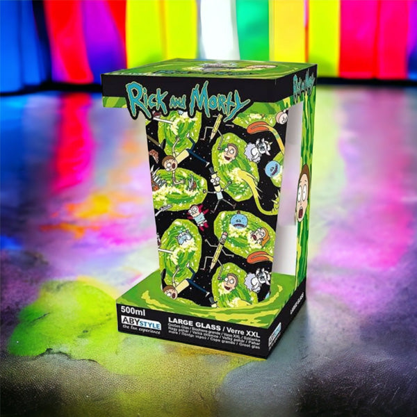 Rick and Morty Portal Glass