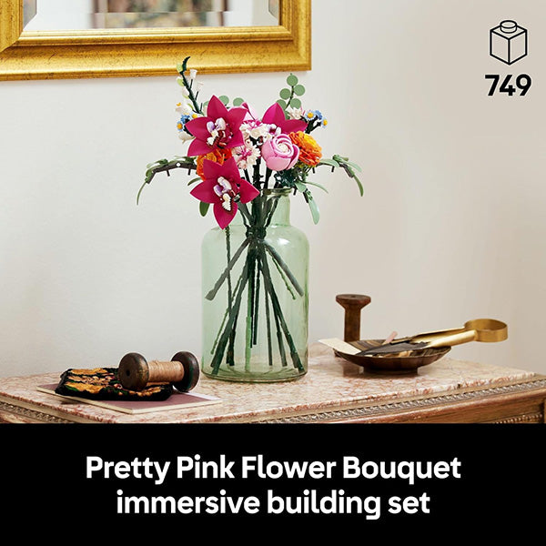 Pretty Pink Flower Bouquet LEGO
