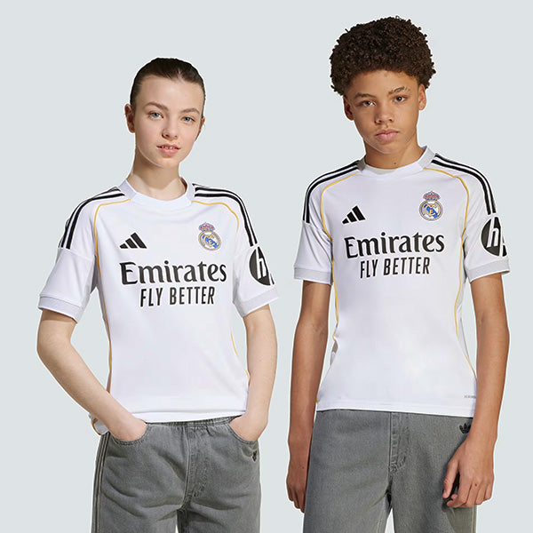 Real Madrid FC Youth Home Jersey 25/26